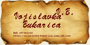Vojislavka Bukarica vizit kartica